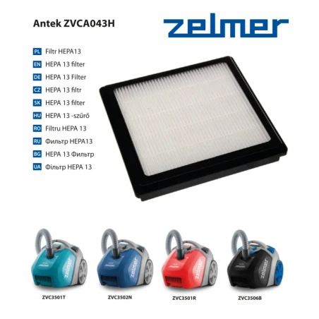 Filtru HEPA 13 ZVCA043H pentru aspiratoarele Antek