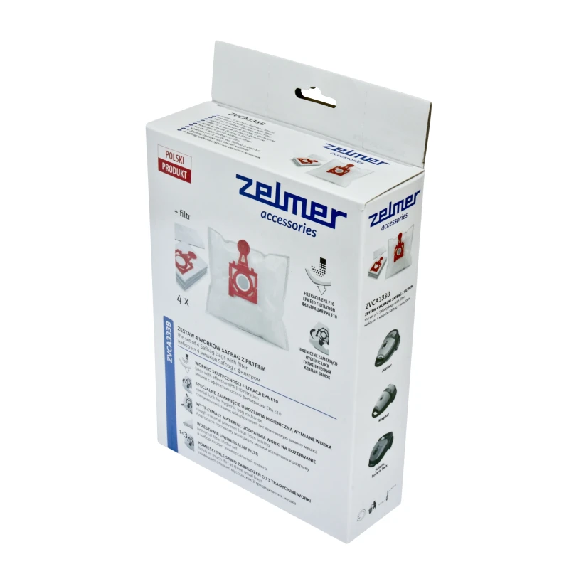 4 vacuum cleaner bags ZVCA333B