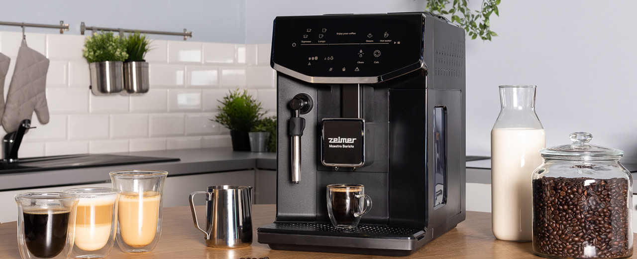 Homemade coffee, tastes like in a real café!